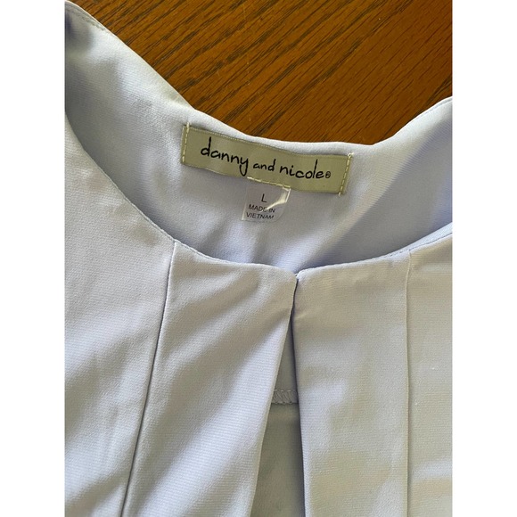 NWT Danny and Nicole Purple Top Size L - Picture 3 of 9